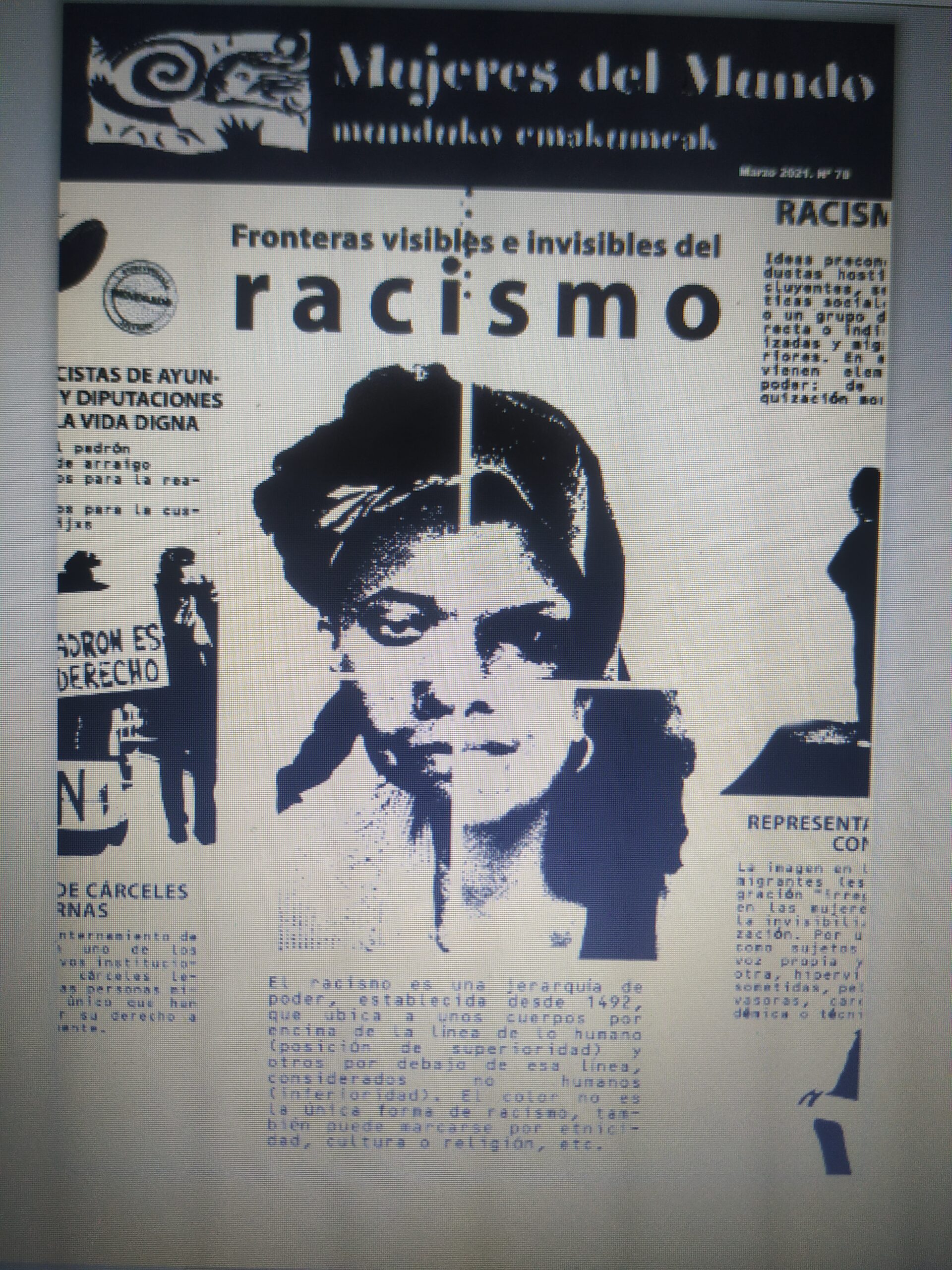 Fronteras visibles e invisibles del racismo, marzo 2021, nº 78